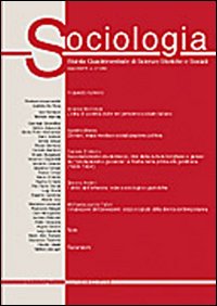 Sociologia. Rivista quadrimestrale di scienze storiche e sociali (2002). Vol. 3