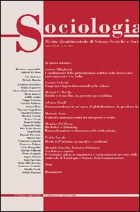 Sociologia. Rivista quadrimestrale di scienze storiche e sociali (2005). Vol. 1