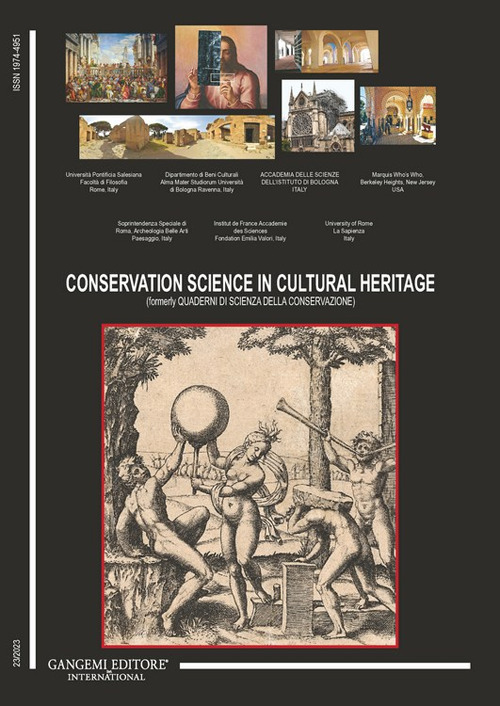 Conservation science in cultural heritage (formerly Quaderni di scienza della conservazione) (2023). Ediz. bilingue. Vol. 23