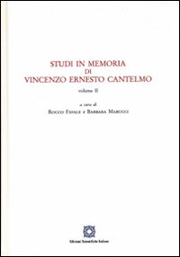 Studi in memoria di Vincenzo Ernesto Cantelmo. Vol. 1-2