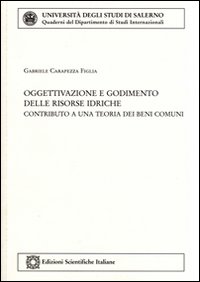 Oggettivazione e godimento delle risorse idriche