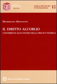 Il diritto all'oblio