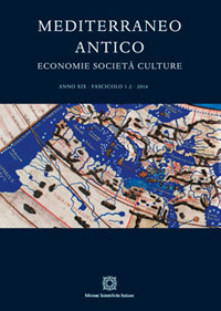 Mediterraneo antico. Economie società culture (2016). Vol. 1-2
