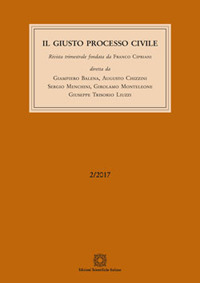 Il giusto processo civile (2017). Vol. 2: Giugno