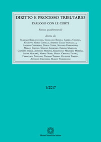 Diritto e processo tributario (2017). Vol. 1