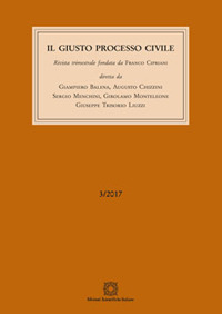 Il giusto processo civile (2017). Vol. 3