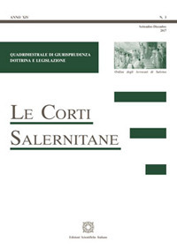 Le corti salernitane (2017). Vol. 3