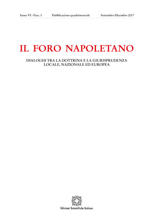 Il Foro napoletano (2017). Vol. 3