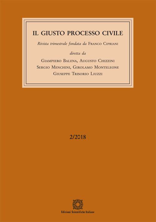Il giusto processo civile (2018). Vol. 2