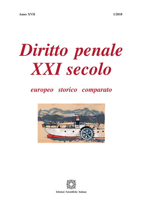 Diritto penale XXI secolo (2018). Vol. 1