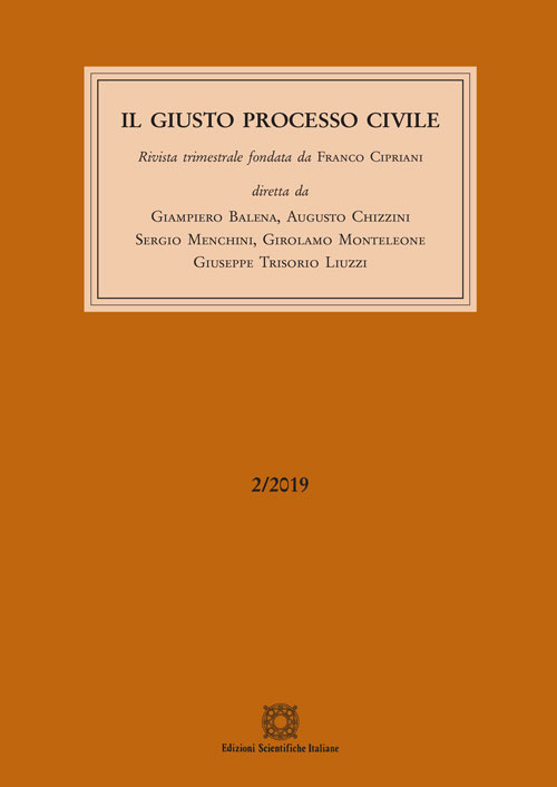 Il giusto processo civile (2019). Vol. 2