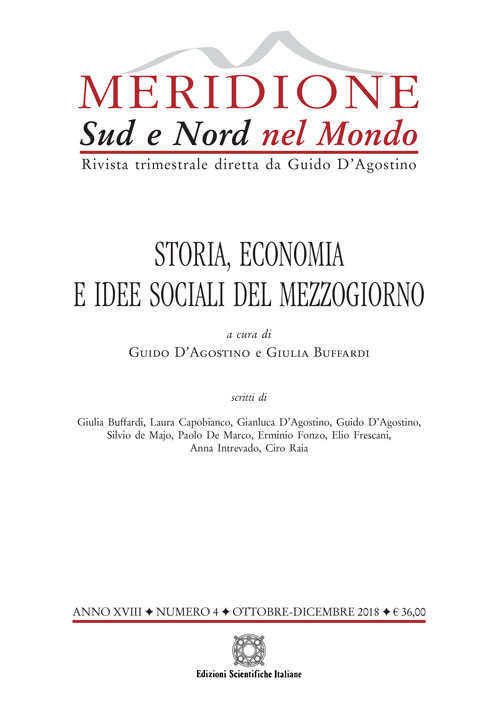Meridione (2018). Vol. 4: Storia, economia e idee sociali del Mezzogiorno (Ottobre-Dicembre)
