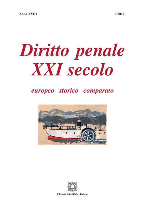 Diritto penale XXI secolo (2019). Vol. 1