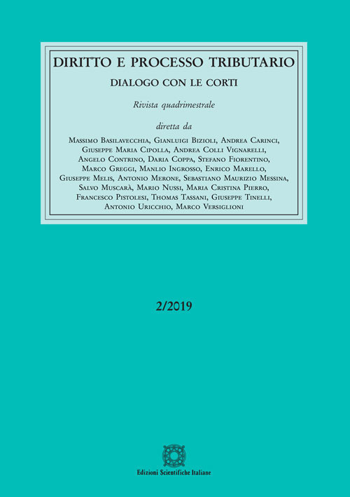Diritto e processo tributario (2019). Vol. 2