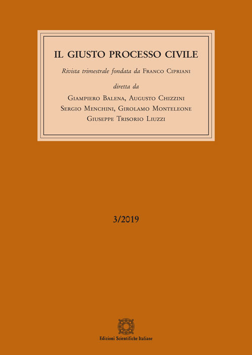 Il giusto processo civile (2019). Vol. 3