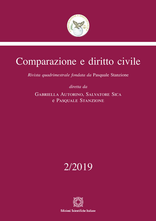 Comparazione e diritto civile (2019). Vol. 2