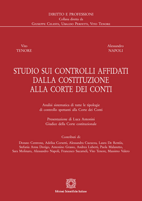 Studio sui controlli affidati dalla Costituzione alla Corte dei Conti