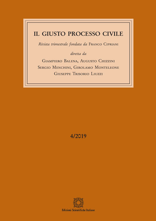 Il giusto processo civile (2019). Vol. 4