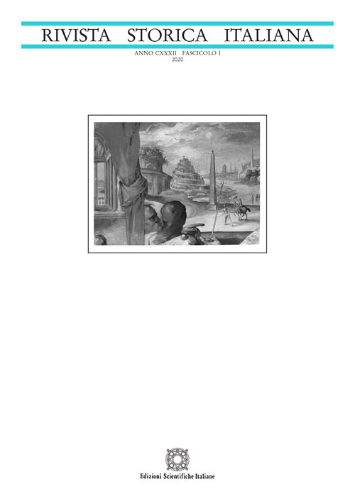 Rivista storica italiana (2020). Vol. 1
