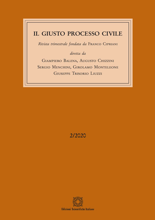 Il giusto processo civile (2020). Vol. 2