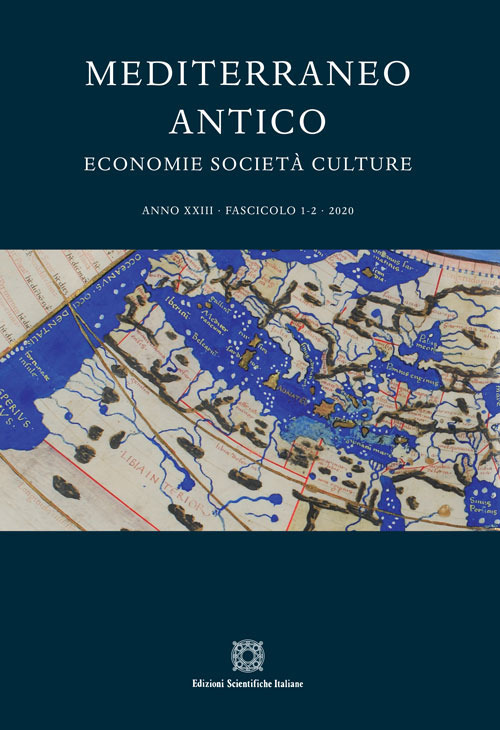 Mediterraneo antico. Economie società culture (2020). Vol. 1-2