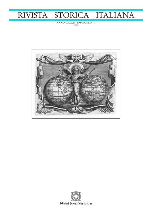 Rivista storica italiana (2020). Vol. 3