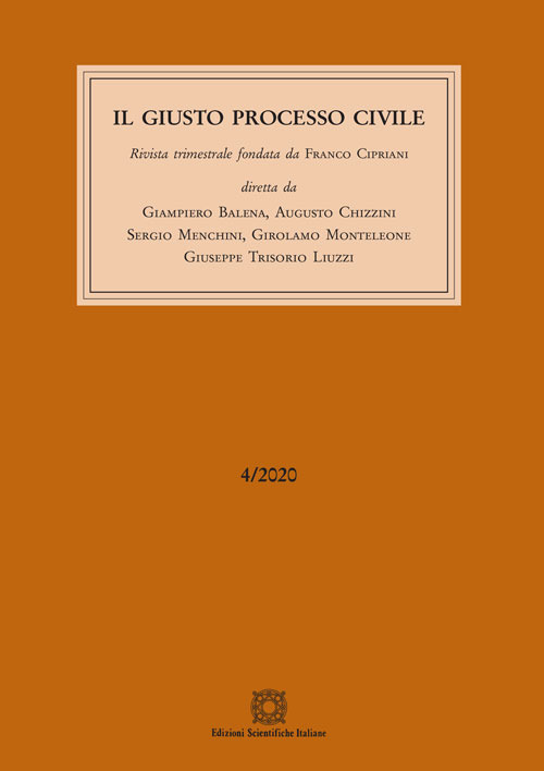 Il giusto processo civile (2020). Vol. 4