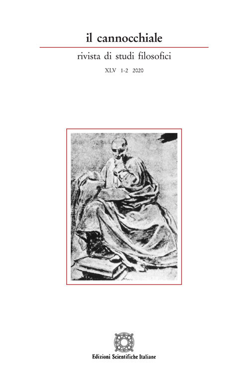 Il cannocchiale. Rivista di studi filosofici (2020). Vol. 1-2