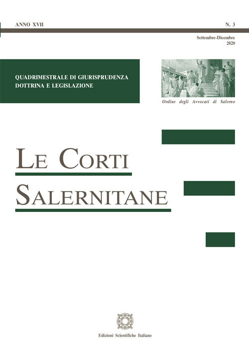 Le corti salernitane (2020). Vol. 3