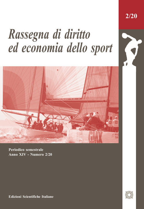 Rassegna di diritto ed economia dello sport (2020). Vol. 2