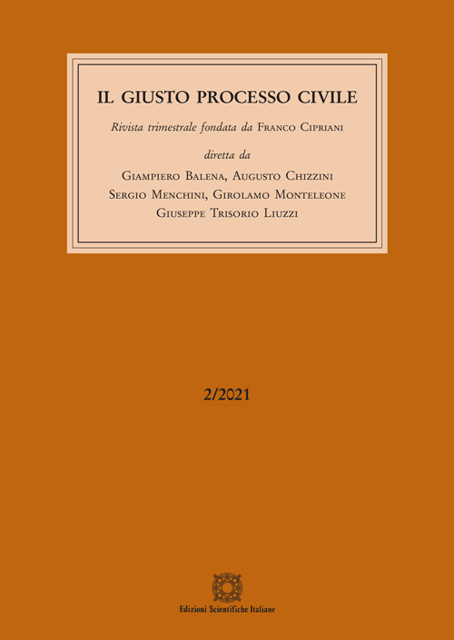 Il giusto processo civile (2021). Vol. 2
