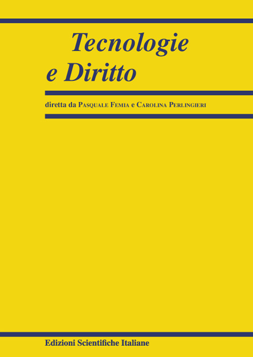Tecnologie e diritto (2022). Vol. 1
