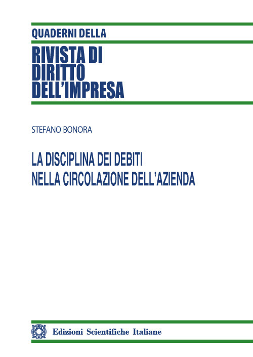 La disciplina dei debiti nella circolazione dell'azienda