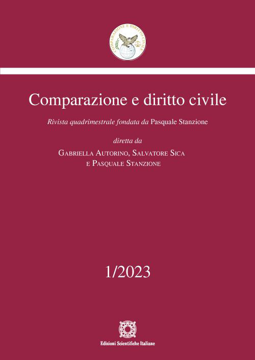 Comparazione e diritto civile (2023). Vol. 1