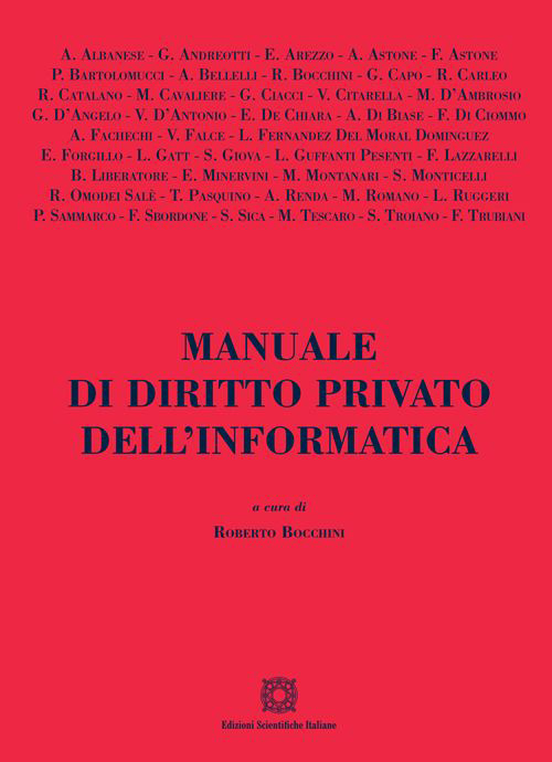 Manuale di diritto privato dell'informatica