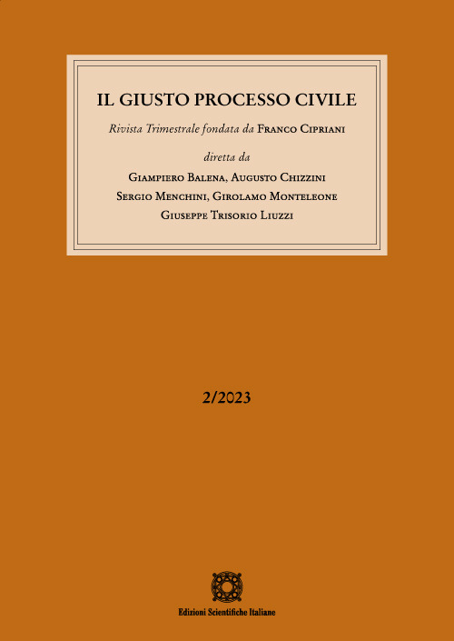 Il giusto processo civile (2023). Vol. 2