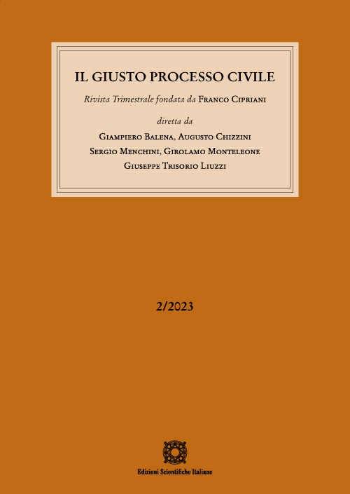 Il giusto processo civile (2023). Vol. 2