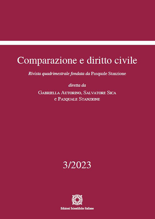 Comparazione e diritto civile (2023). Vol. 3