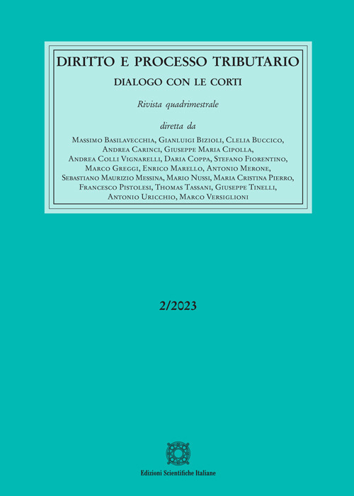 Diritto e processo tributario (2023). Vol. 2