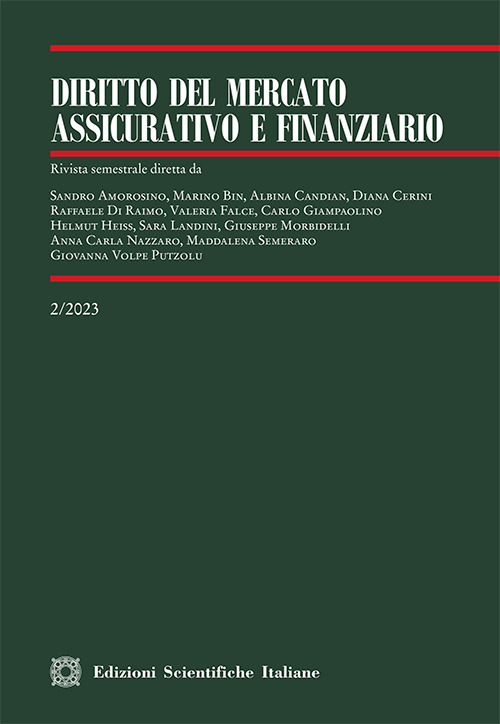 Diritto del mercato assicurativo e finanziario (2023). Vol. 2