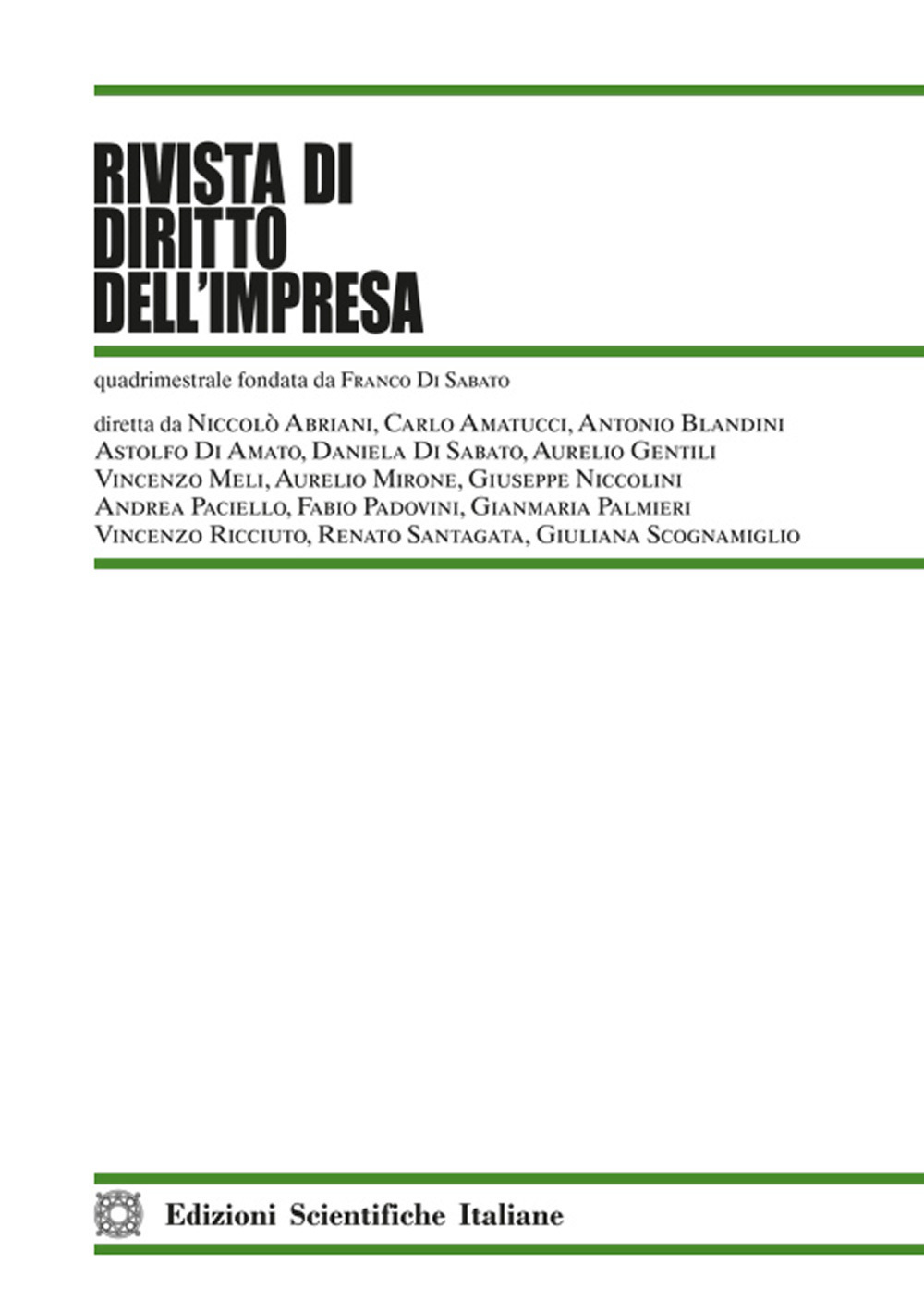 Rivista di diritto dell'impresa (2024). Vol. 2