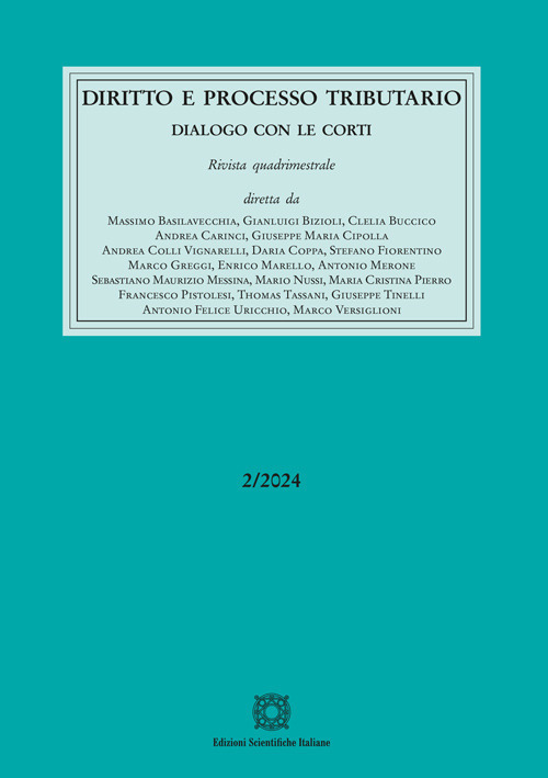 Diritto e processo tributario (2024). Vol. 2