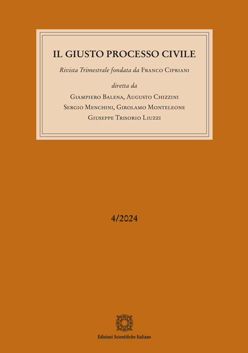 Il giusto processo civile (2024). Vol. 4