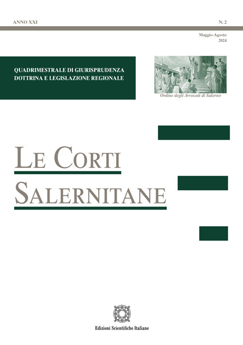 Le corti salernitane (2024). Vol. 2