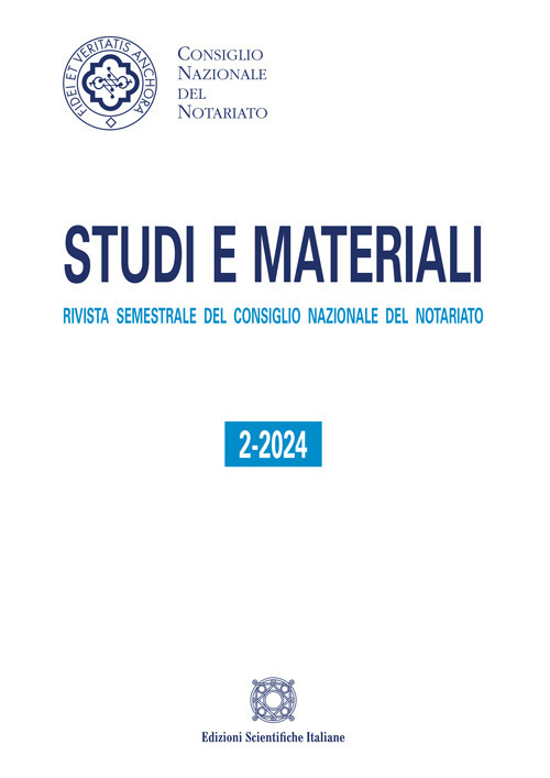 Studi e materiali (2024). Vol. 2