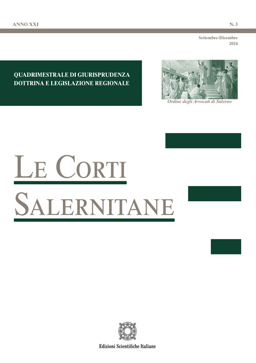 Le corti salernitane (2024). Vol. 3