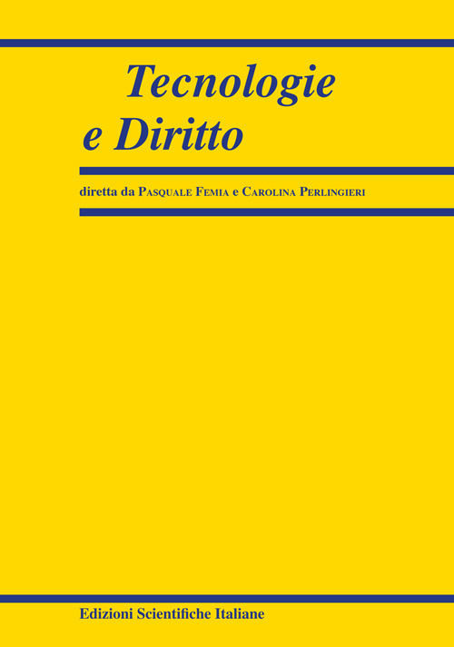 Tecnologie e diritto (2025). Vol. 1