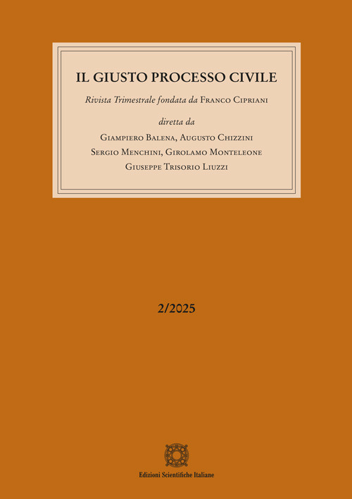 Il giusto processo civile (2025). Vol. 2
