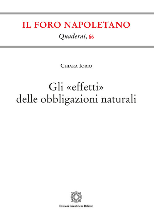 Gli «effetti» delle obbligazioni naturali