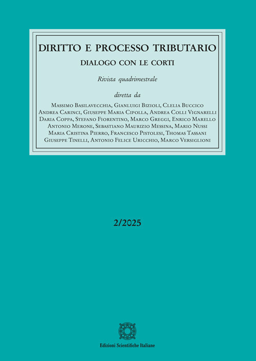 Diritto e processo tributario (2025). Vol. 2
